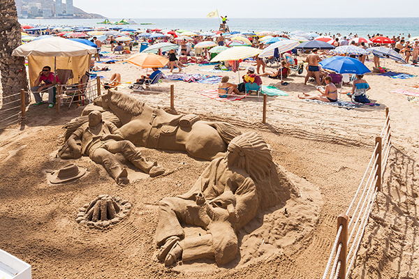 Playa de Levante de Benidorm. Foto: WIKIMEDIA