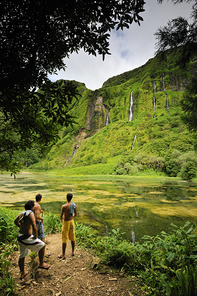 Belleza natural de la isla de Flores.