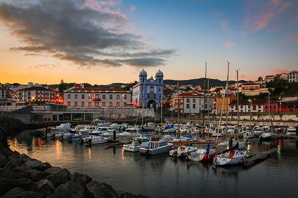 Ciudad Angra, en Terceira.