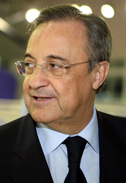 Florentino Pérez, presidente del Real Madrid. Foto: Wikimedia