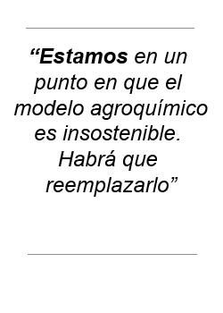 Estamos en un punto en que el modelo gastronómico es insostenible. Habrá que reemplazarlo